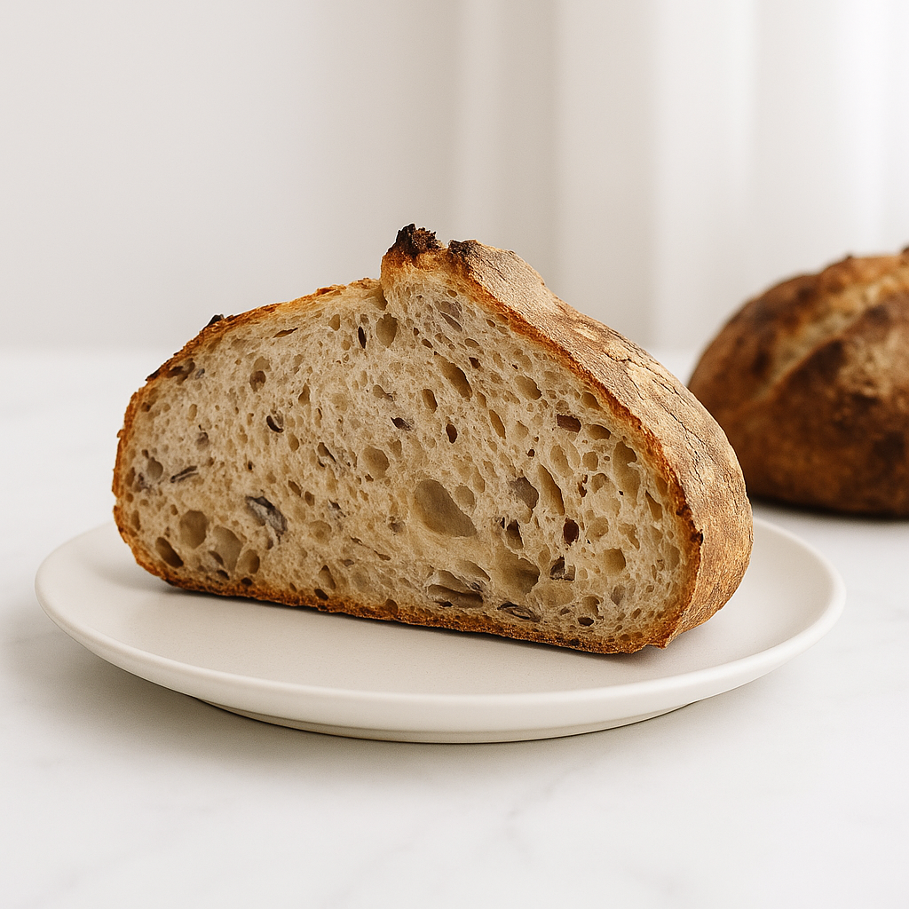 Traditional Seeded Sourdough Bread