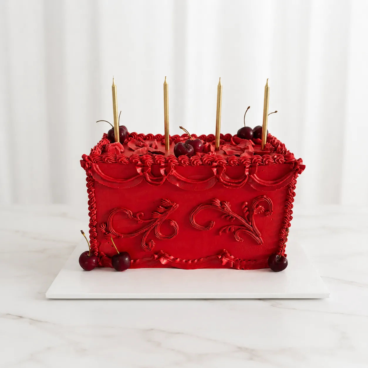 Vintage Block Cake
