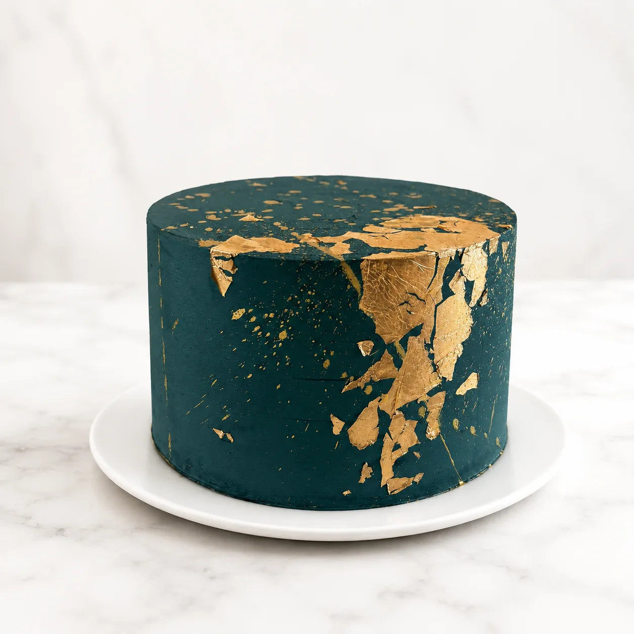 Gold Leaf Cake