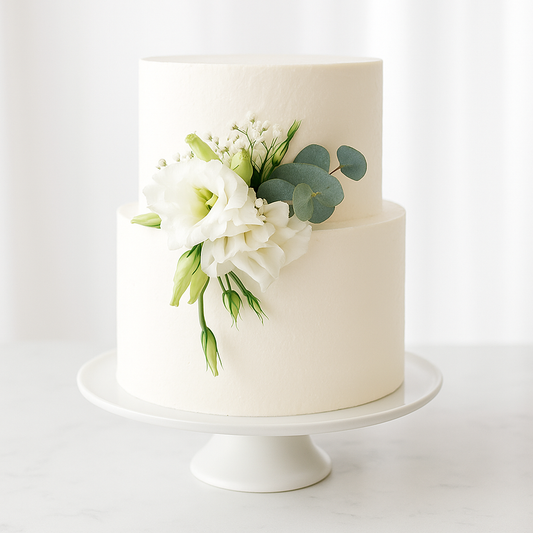 Simplistic Wedding Cake
