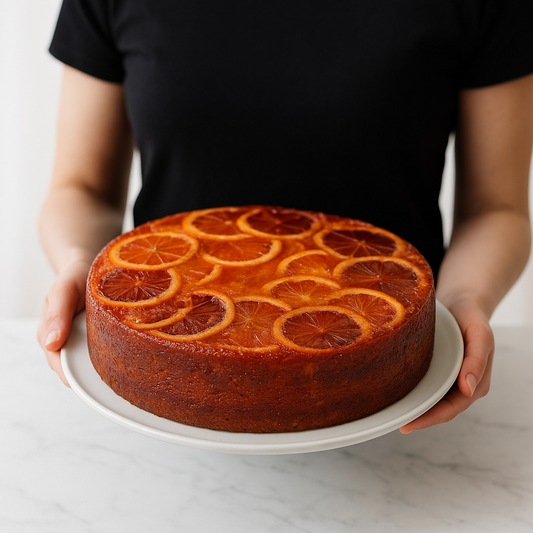 Upside Down Orange Cake
