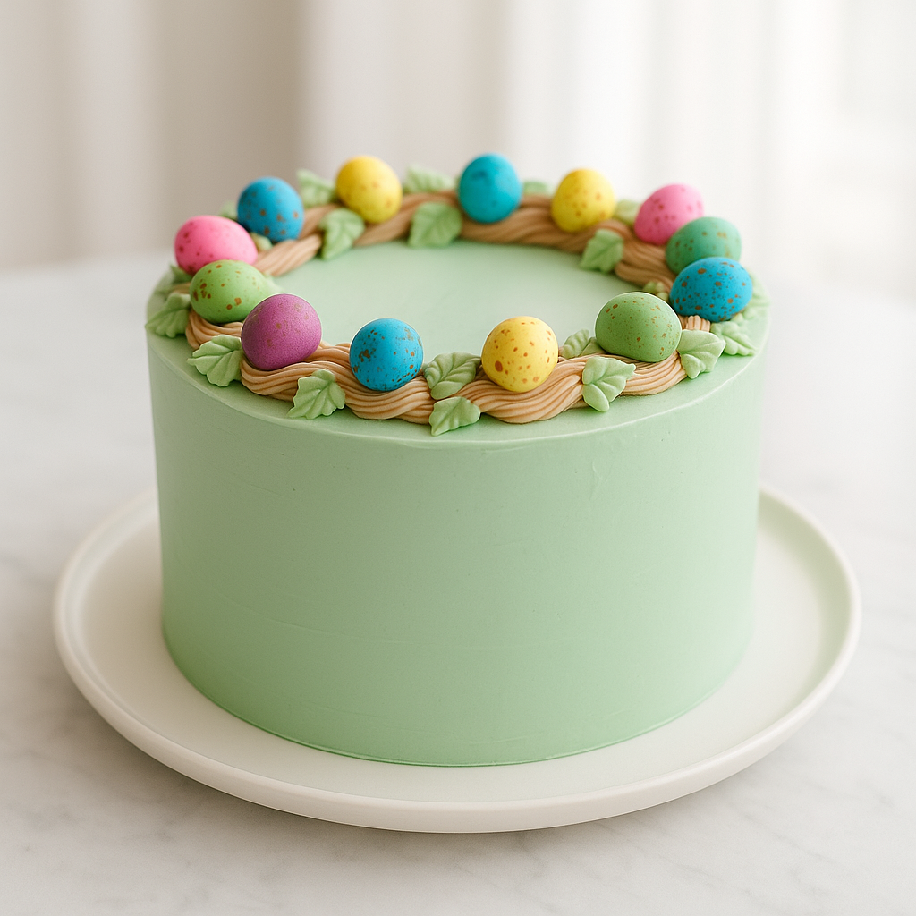 Easter Egg Nest Cake