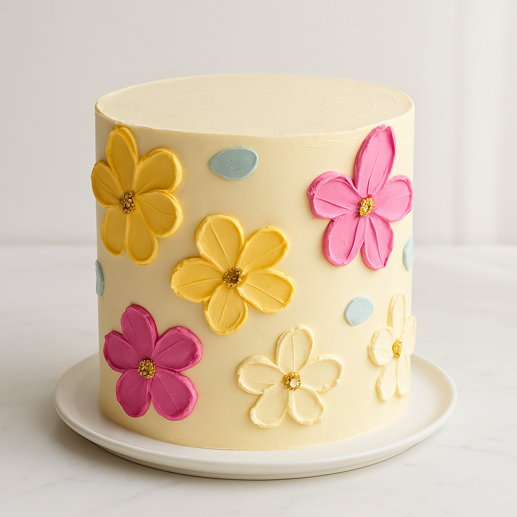 Spring Floral Cake