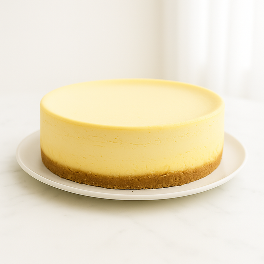 Plain Baked Cheesecake