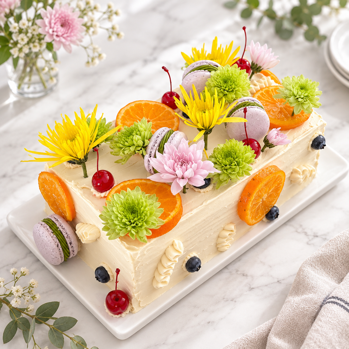 Citrus Bloom Cake