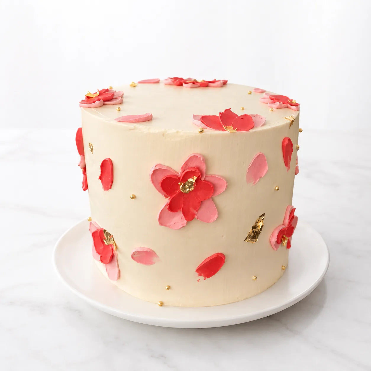 Floral Buttercream Cake