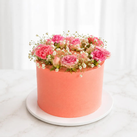 Floral Wreath Cake