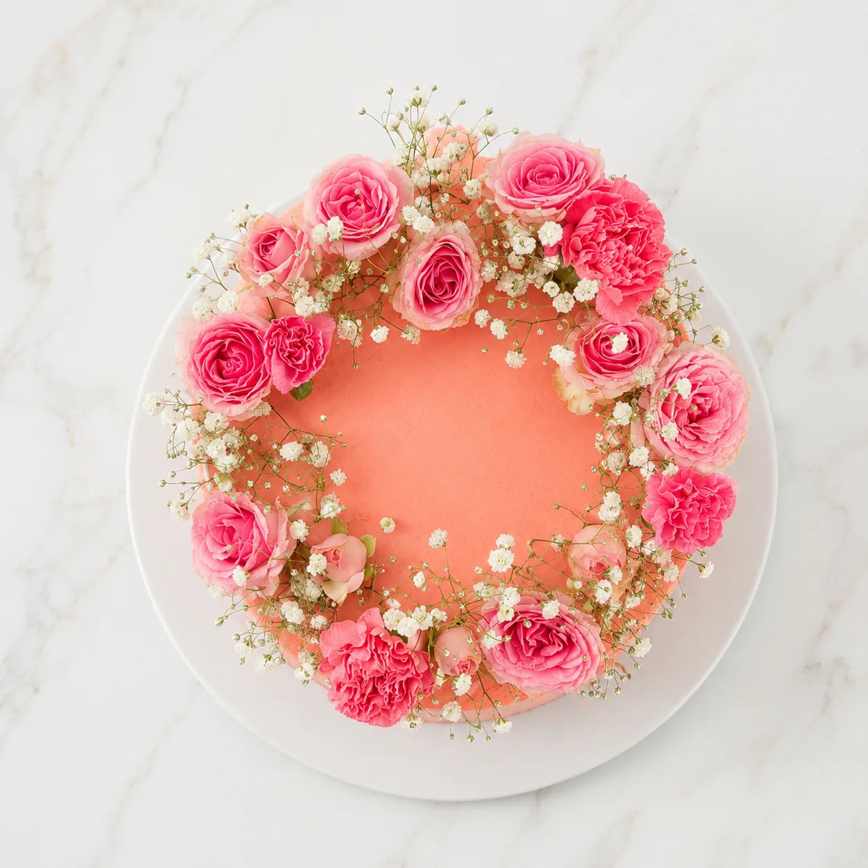 Floral Wreath Cake