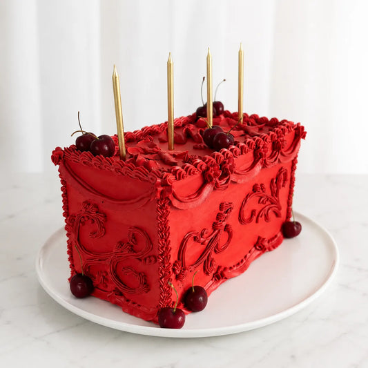 Vintage Block Cake